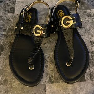Black Guess sandals